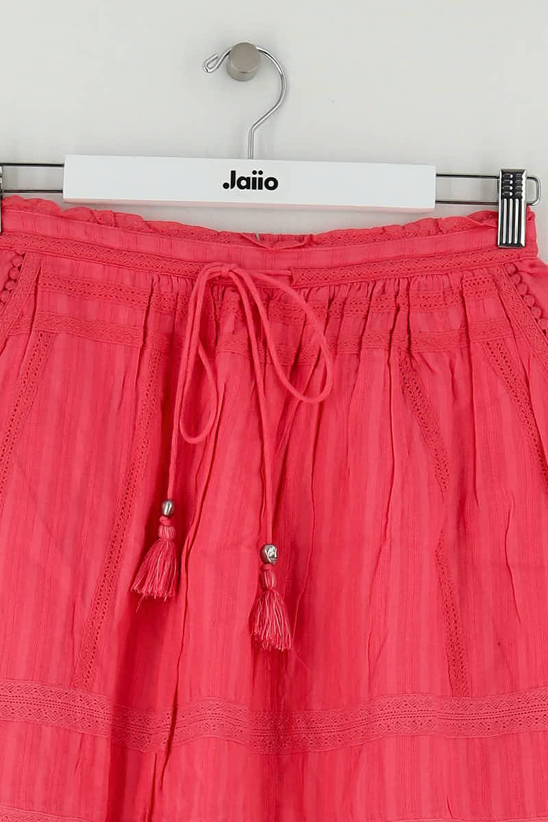Mini jupe Zadig & Voltaire Rose en Coton