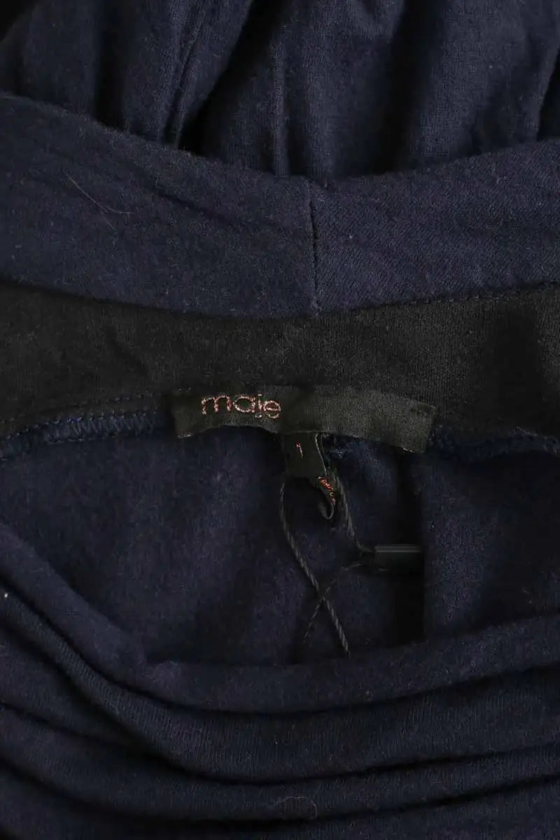 Mini robe Maje Marine en Coton