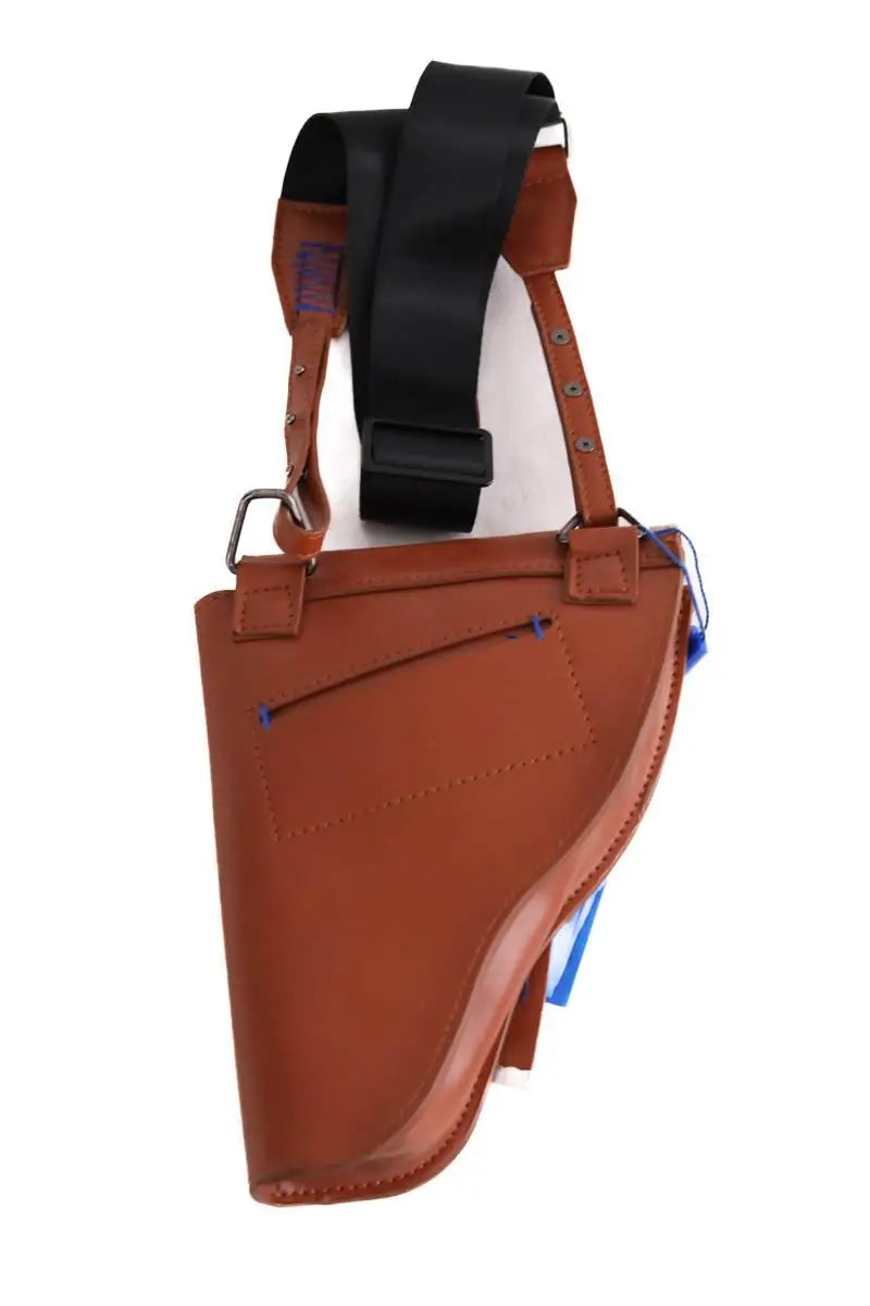 Mini sac Ader Error Gun Bag Camel en Cuir