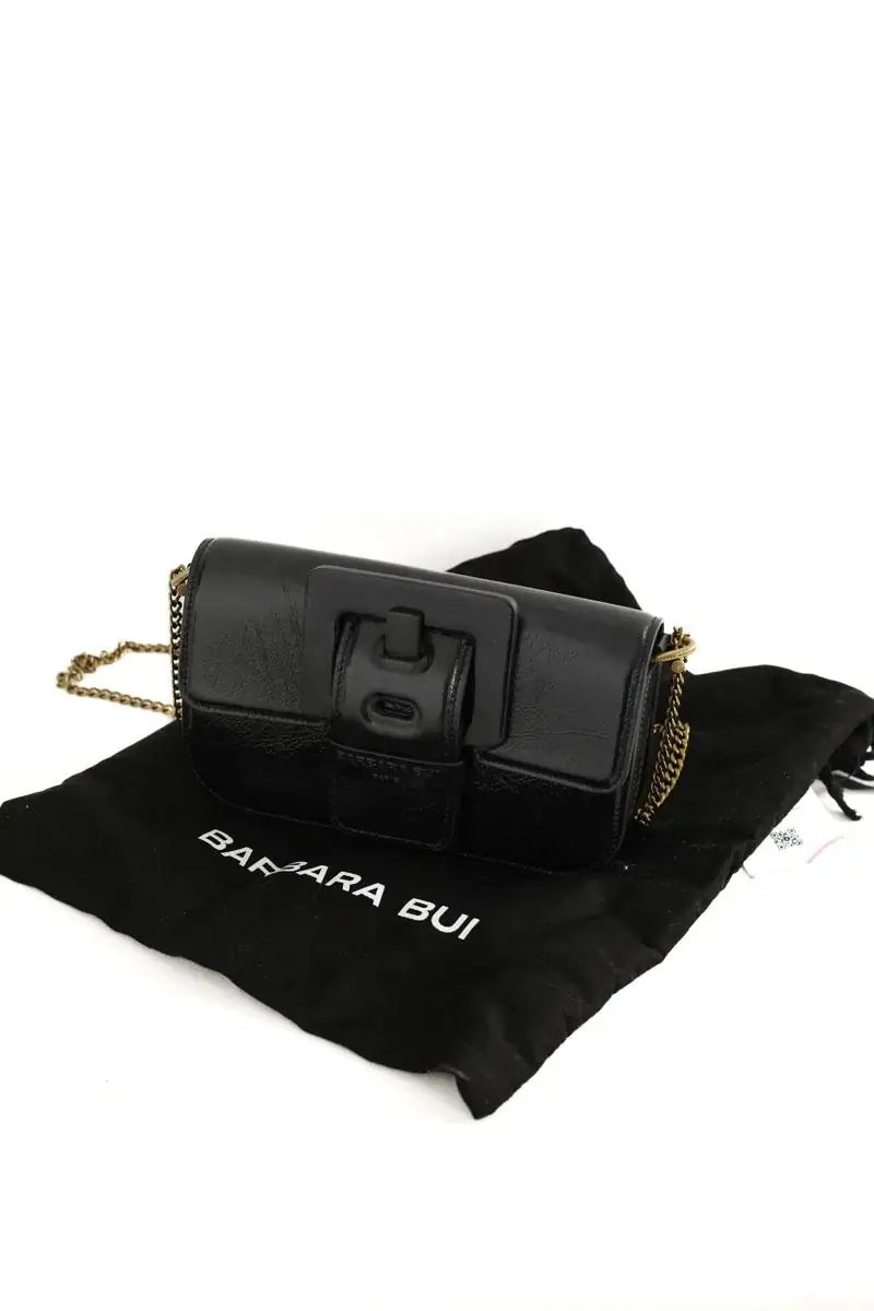 Mini sac Barbara Bui Like me Noir en Cuir
