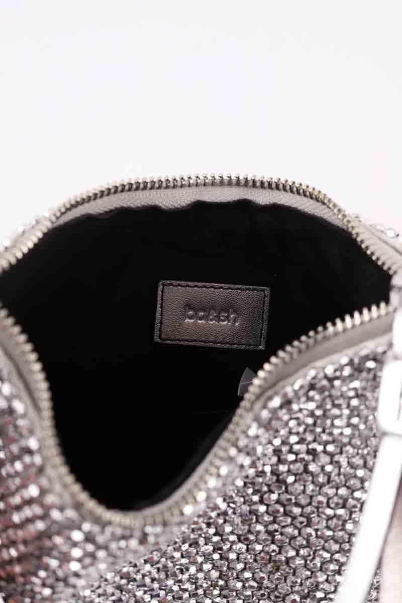 Mini sac Bash Argent en Tissu