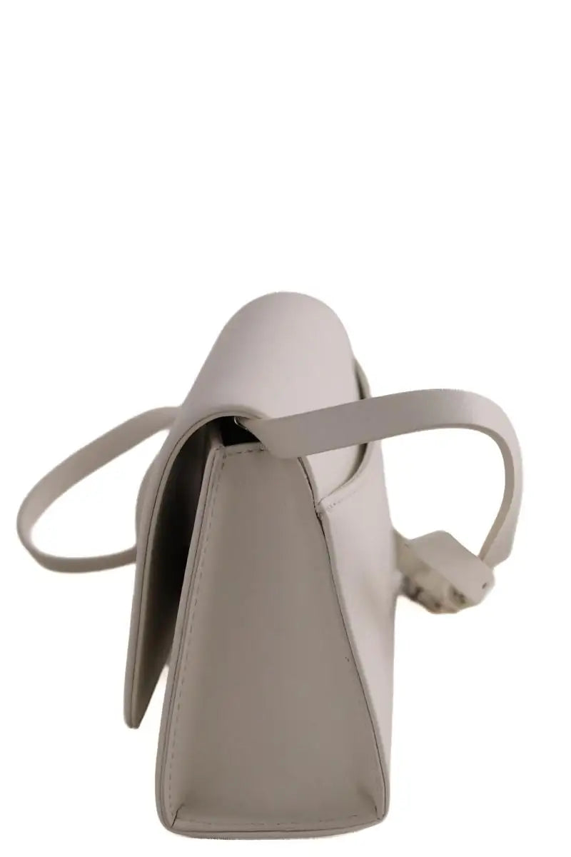 Mini sac Carel Ecru en Cuir