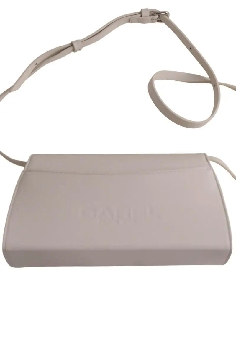 Mini sac Carel Ecru en Cuir