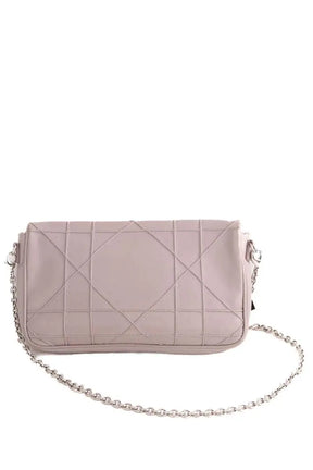 Mini sac Dior Milly la foret cuir veau Gris en Cuir