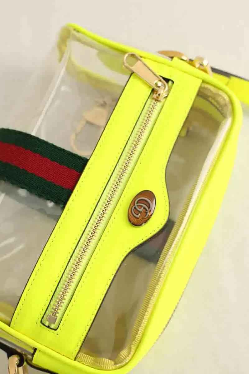 Mini sac Gucci Jaune en Tissu