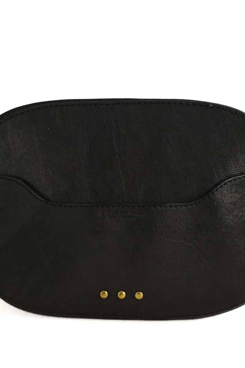 Mini sac Jérôme Dreyfuss Marc Noir en Cuir