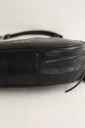 Mini sac Jérôme Dreyfuss Marc Noir en Cuir