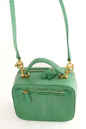 Mini sac Mark Cross Vert en Cuir
