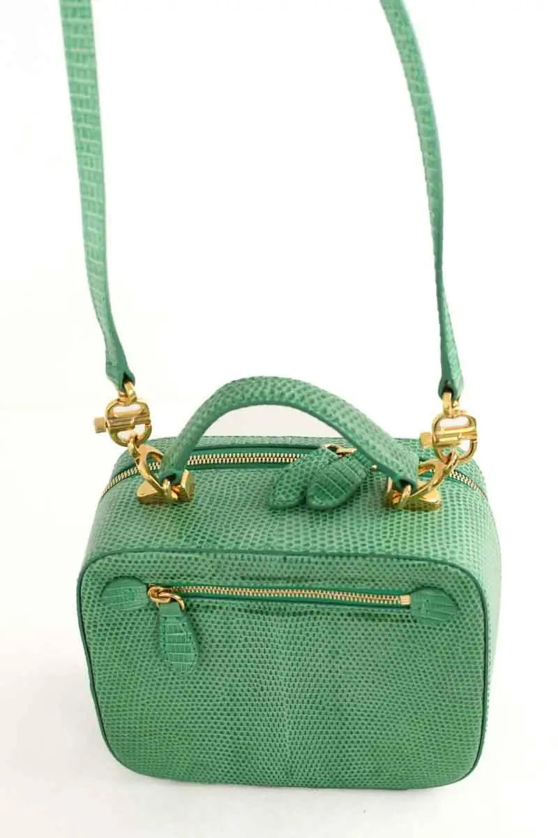 Mini sac Mark Cross Vert en Cuir