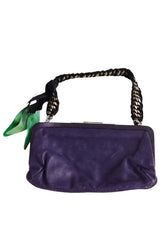 Mini sac Marni Violet en Cuir - Seconde Main