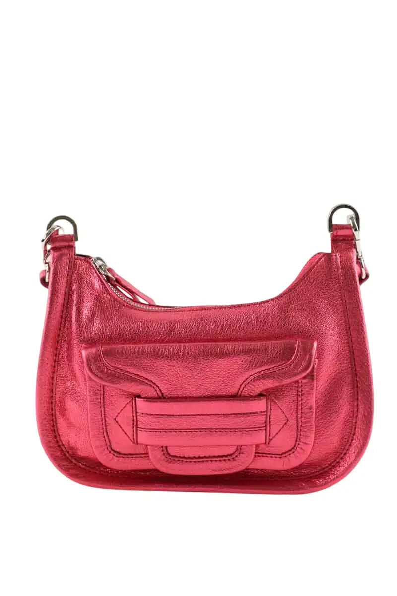 Mini sac Pierre Hardy Alpha day mini Rose en Cuir - Seconde Main