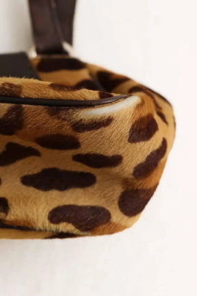 Mini sac Prada Beige en Cuir
