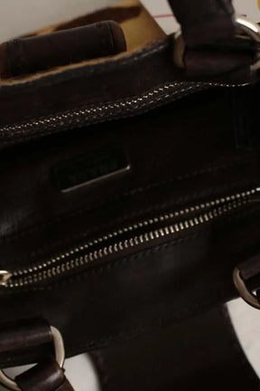 Mini sac Prada Beige en Cuir
