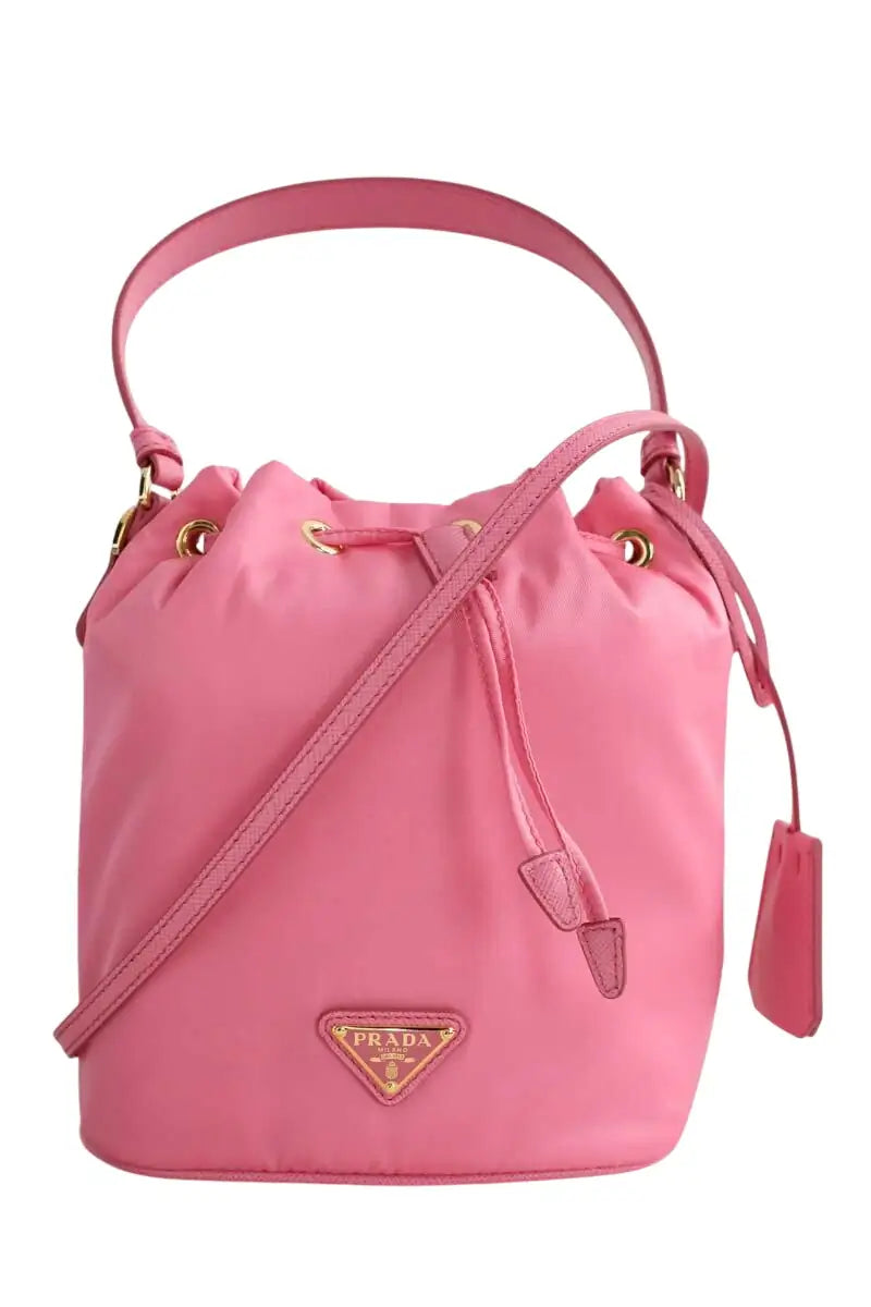 Mini sac Prada Re-Edition 1978 Rose en Synthétique - Seconde Main