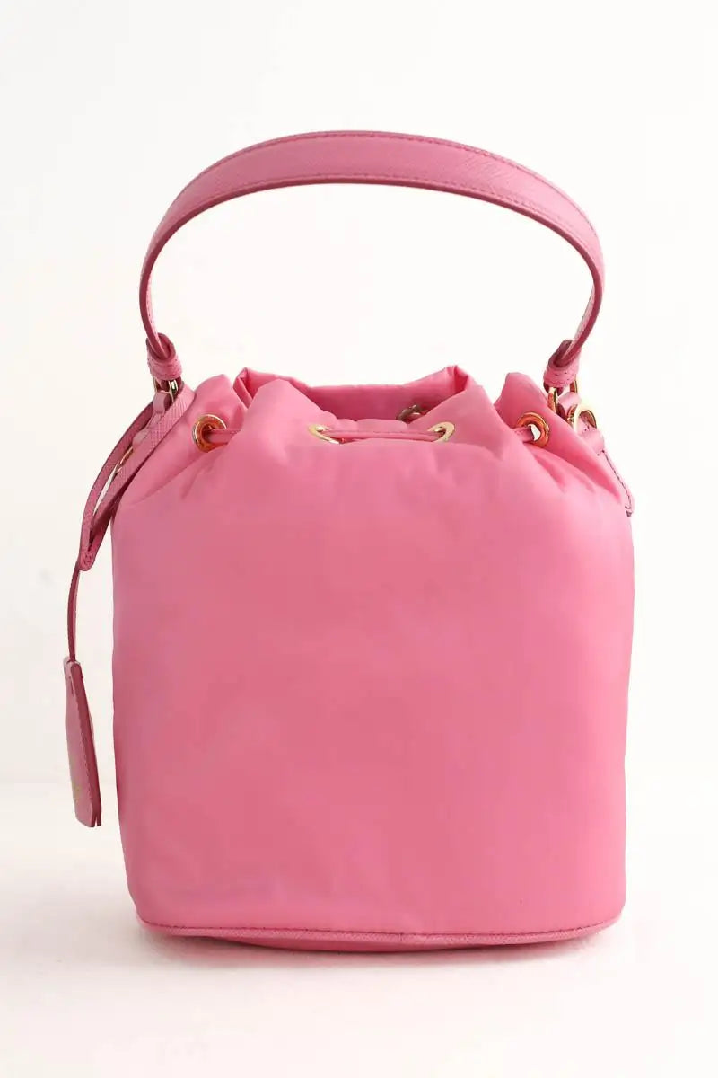 Mini sac Prada Re-Edition 1978 Rose en Synthétique