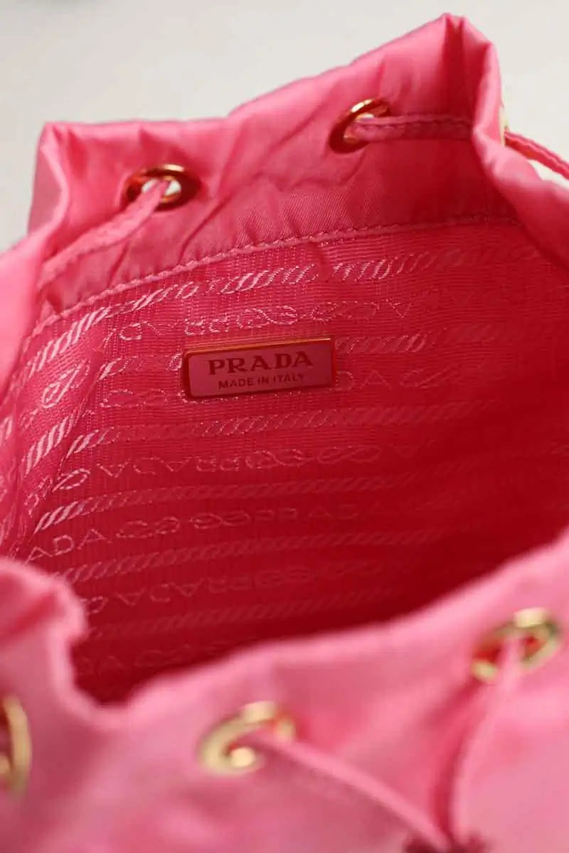 Mini sac Prada Re-Edition 1978 Rose en Synthétique