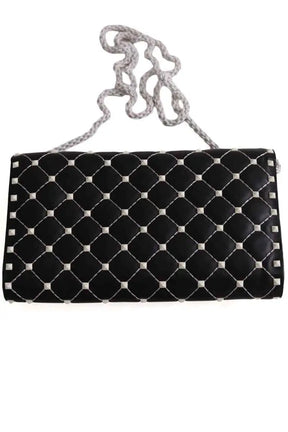 Mini sac Valentino Rockstud spike Noir en Cuir