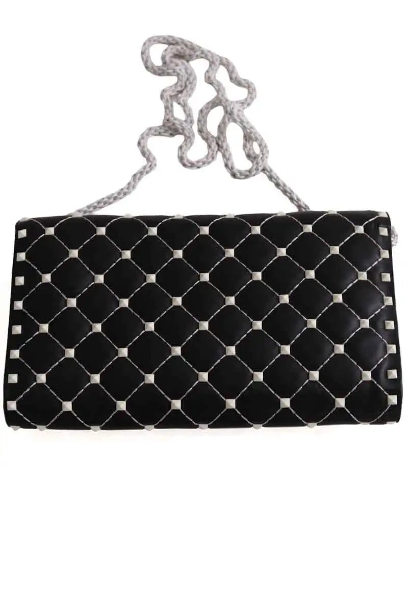 Mini sac Valentino Rockstud spike Noir en Cuir