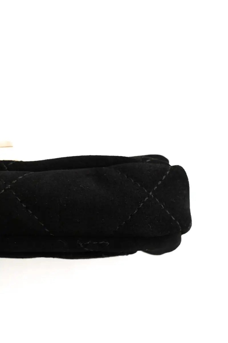 Mini sac Vanessa Bruno Moon Noir en Daim