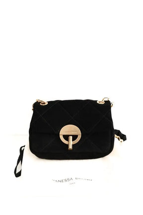 Mini sac Vanessa Bruno Moon Noir en Daim
