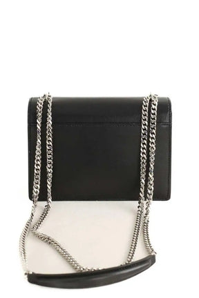Mini sac Yves Saint Laurent Sunset Noir en Cuir