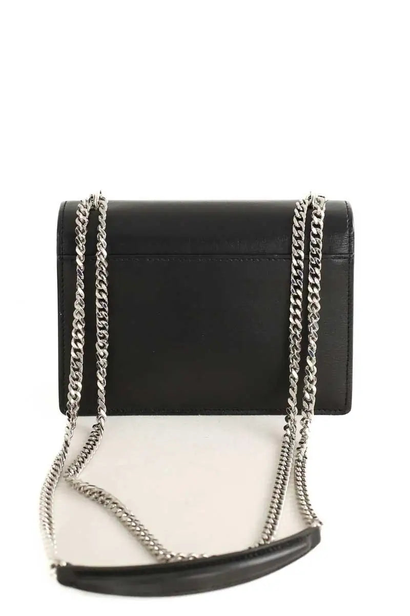 Mini sac Yves Saint Laurent Sunset Noir en Cuir