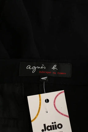 Mini short Agnès B. Noir en Synthétique