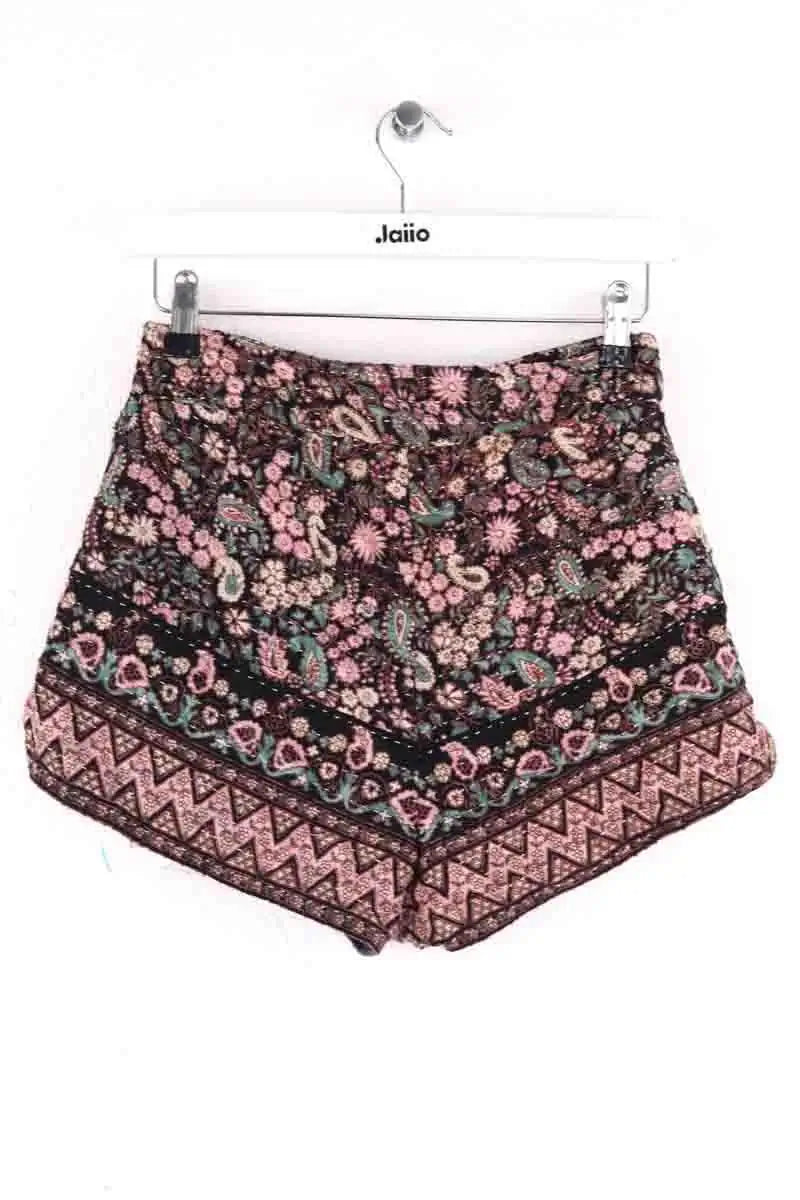 Mini short Antik Batik Multicolore en Coton