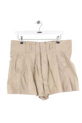 Mini short Balenciaga Beige en Coton, taille L - Seconde Main
