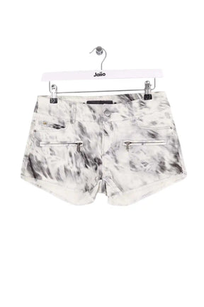Mini short Barbara Bui Blanc en Coton, taille S - Seconde Main