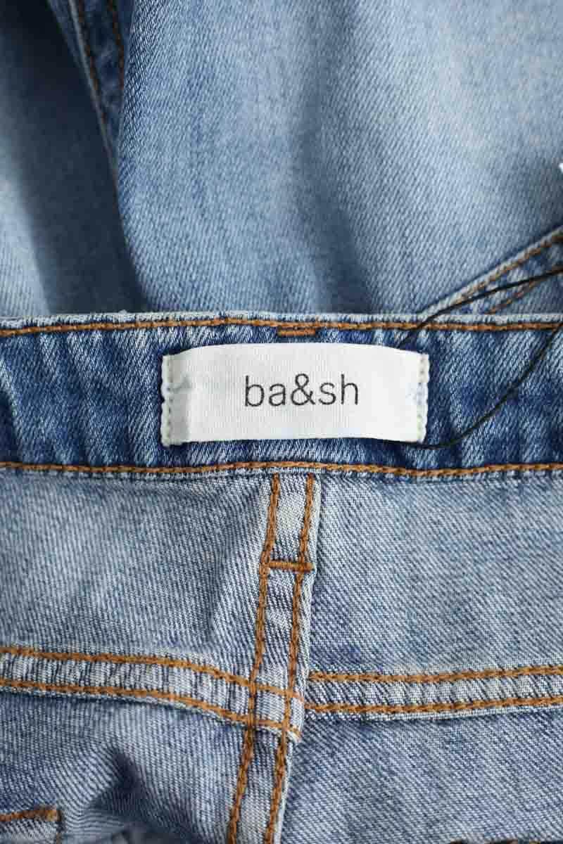 Mini short Ba&Sh Bleu en Coton