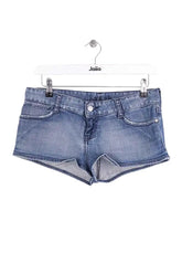 Mini short Ba&Sh Bleu en Coton, taille S - Seconde Main