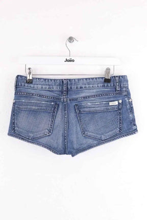 Mini short Ba&Sh Bleu en Coton
