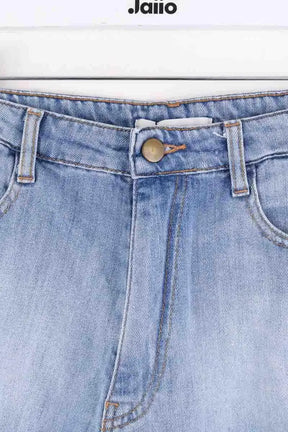 Mini short Ba&Sh Bleu en Coton