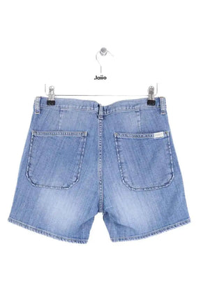Mini short Ba&Sh Bleu en Coton
