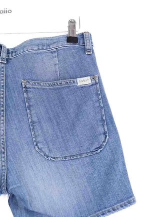 Mini short Ba&Sh Bleu en Coton