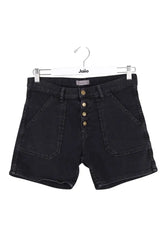 Mini short Ba&Sh Noir en Coton, taille XS - Seconde Main