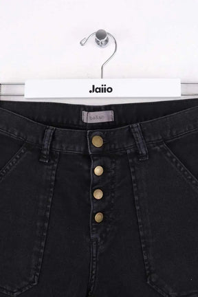 Mini short Ba&Sh Noir en Coton