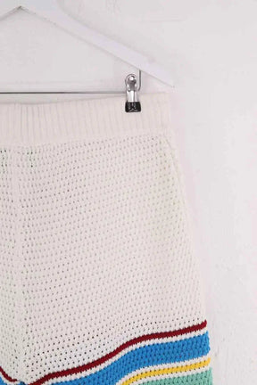 Mini short Casablanca Blanc en Coton
