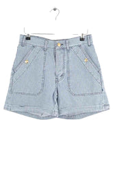 Mini short Celine Bleu en Coton, taille XS - Seconde Main