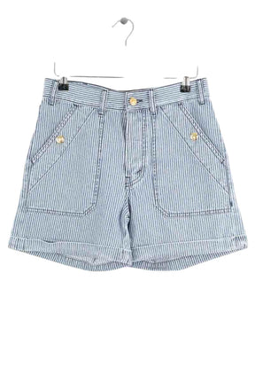 Mini short Celine Bleu en Coton, taille XS - Seconde Main