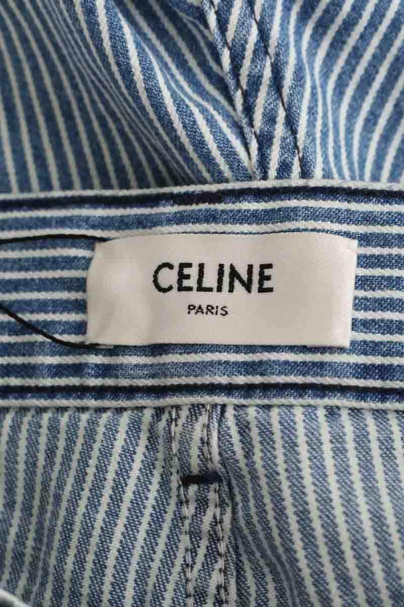 Mini short Celine Bleu en Coton