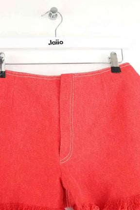 Mini short Chanel Rouge en Coton