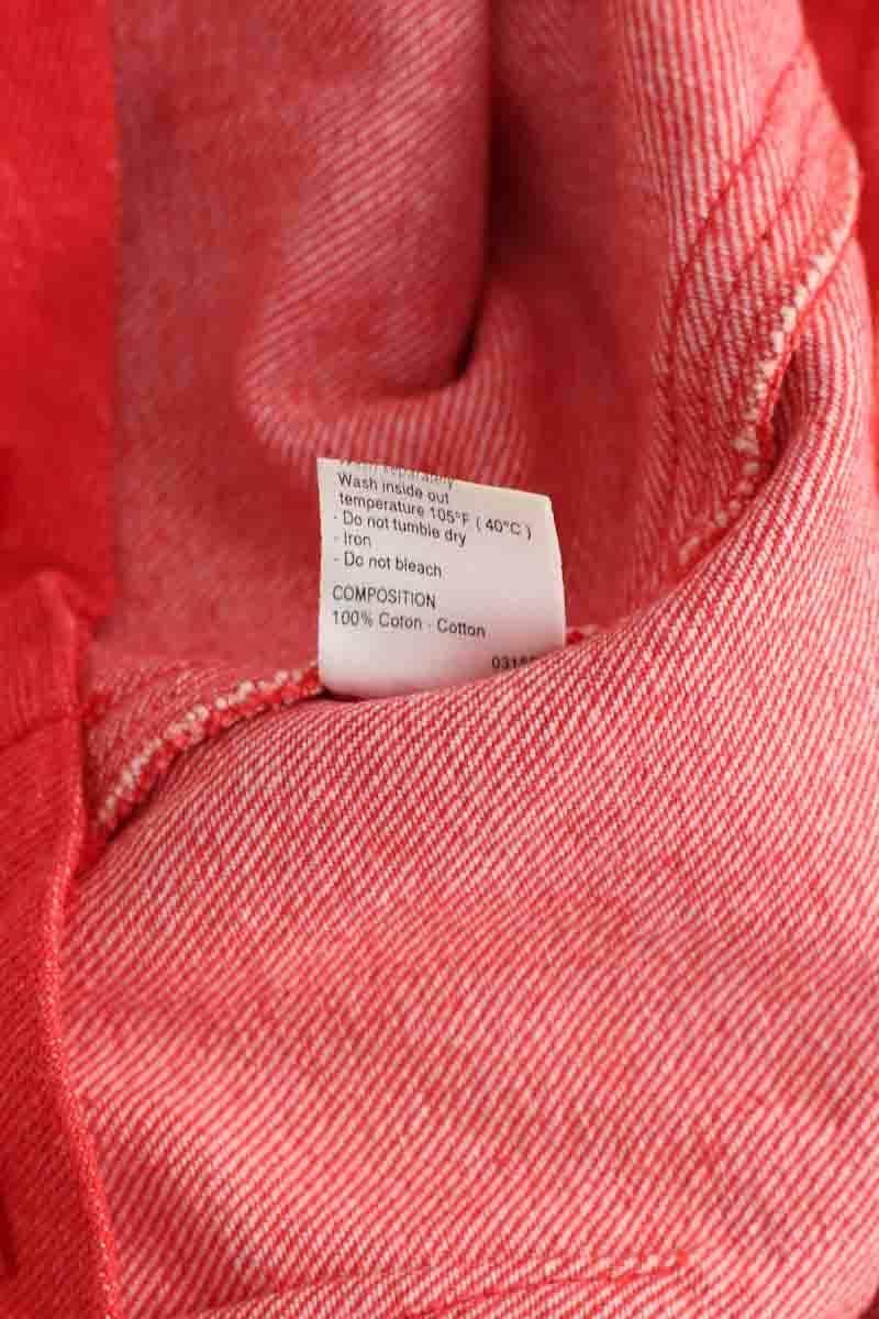 Mini short Chanel Rouge en Coton