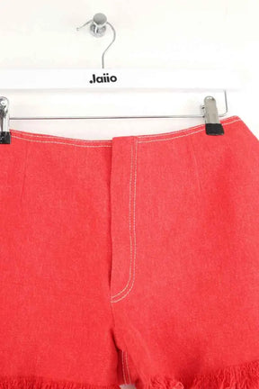 Mini short Chanel Rouge en Coton