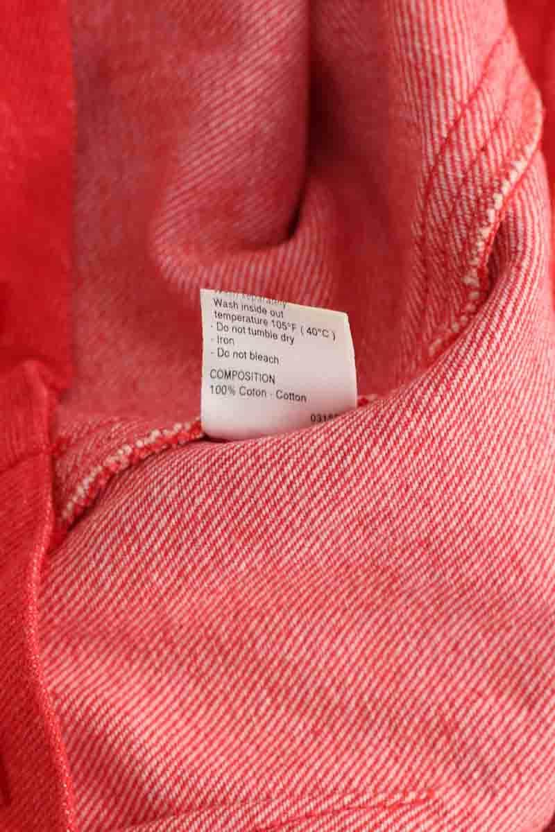 Mini short Chanel Rouge en Coton