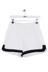 Mini short Claudie Pierlot Blanc en Coton, taille S - Seconde Main