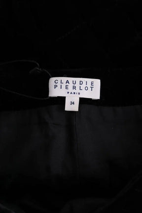 Mini short Claudie Pierlot Noir en Synthétique