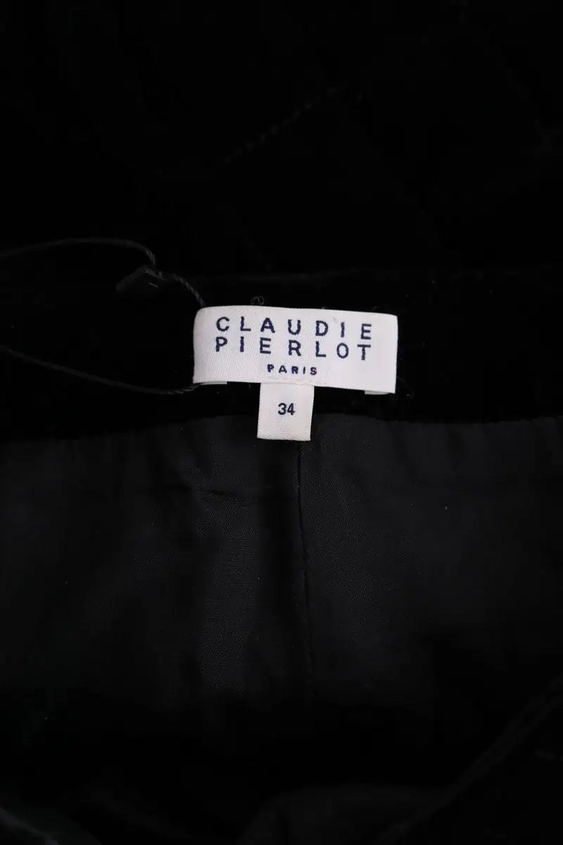 Mini short Claudie Pierlot Noir en Synthétique