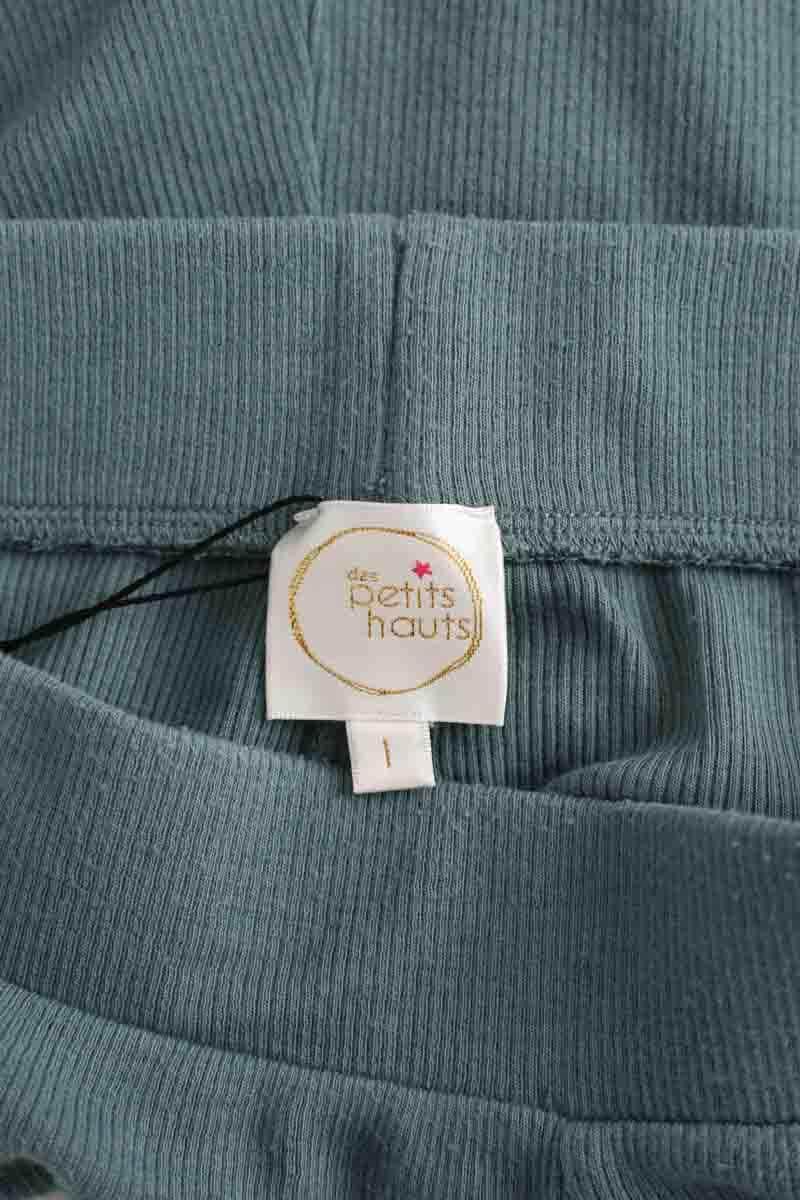 Mini short Des Petits Hauts Kaki en Coton